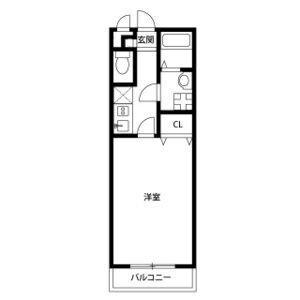 アンプルール リーブル Soleado（107） 間取り図画像