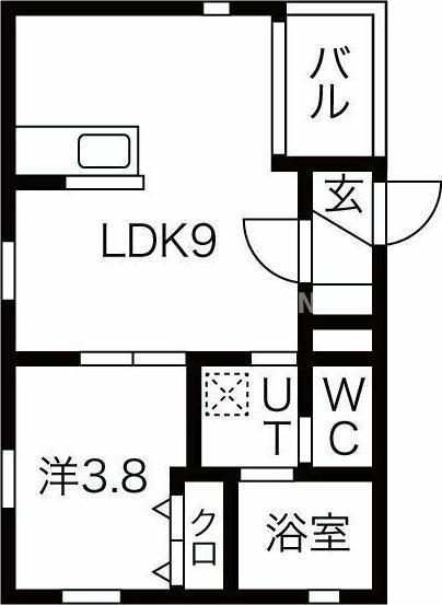 Verde東陽（103） 間取り図画像