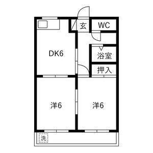 フレスコ・ファースト（207） 間取り図画像