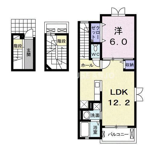 グランディア（301） 間取り図画像