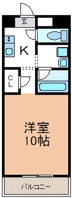 グリーンエイト（305） 間取り図画像