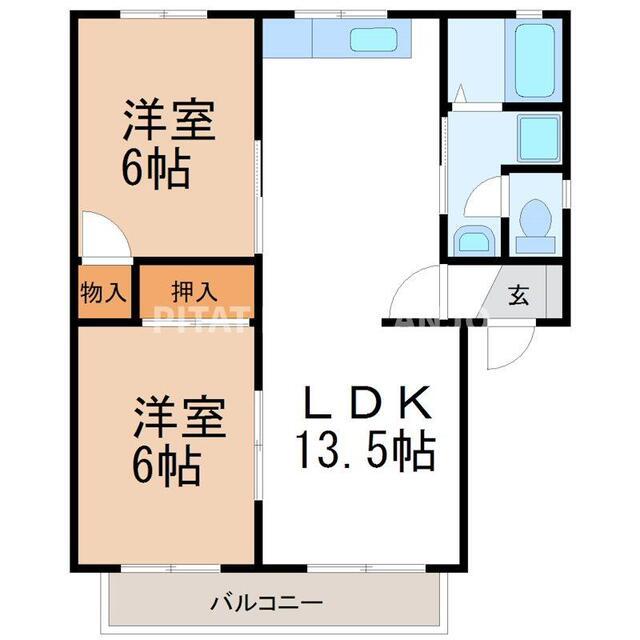 ファミール末広（103） 間取り図画像