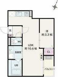 Jack kamishigeharaⅠ（101） 間取り図画像