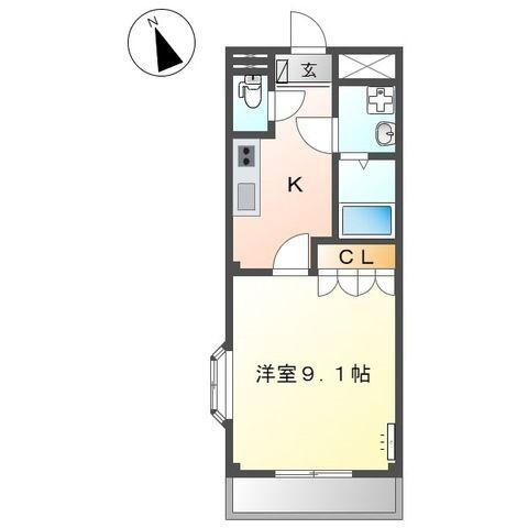 フォレスタガーデン（206） 間取り図画像