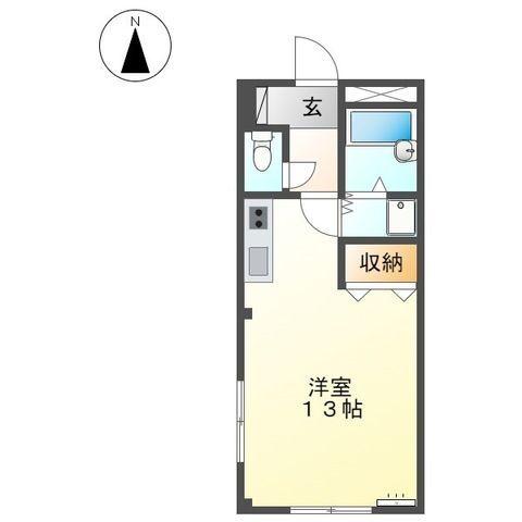 ハイム　ホンバヤシ（102） 間取り図画像