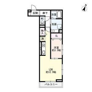 レジデンス寿（103） 間取り図画像