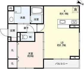 レジデンス寿（101） 間取り図画像
