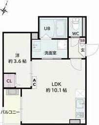 Jack kamishigeharaⅡ（301） 間取り図画像