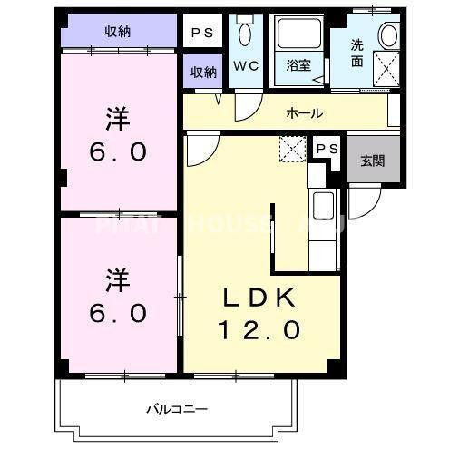 ドエルＫ．Ｓ（203） 間取り図画像