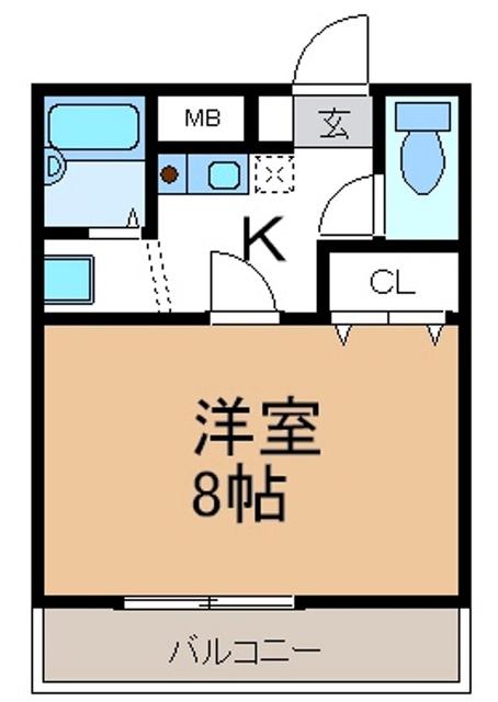 プレジール リモージュ（205） 間取り図画像