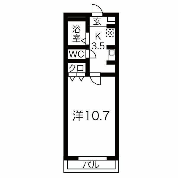 ロイヤルサルビア（302） 間取り図画像