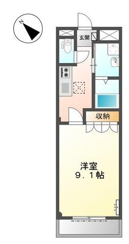 プルミエール小垣江（102） 間取り図画像