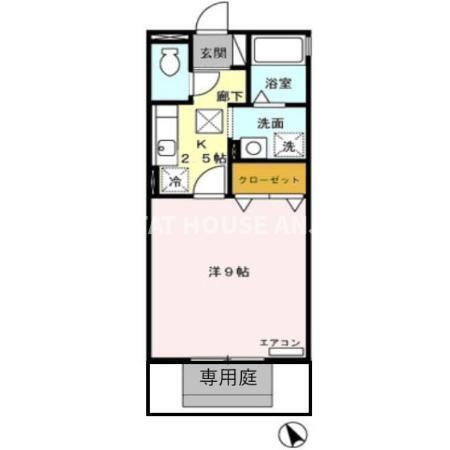 Hermana（101） 間取り図画像