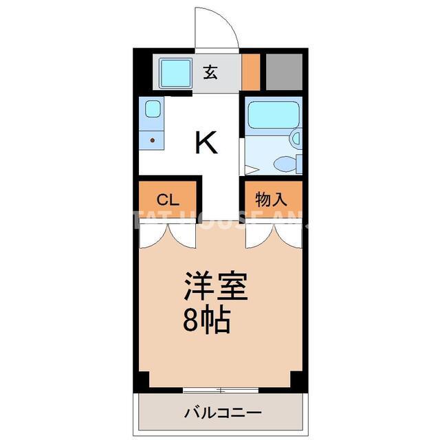 メゾンオカダ（205） 間取り図画像