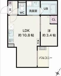Jack shinsakaeⅠ（102） 間取り図画像