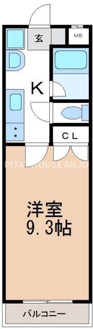 オーパス・21（201） 間取り図画像