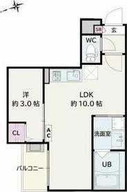 Jack hachimanⅠ（203） 間取り図画像