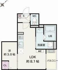 Jack mikawaanjohigashiⅠ（302） 間取り図画像