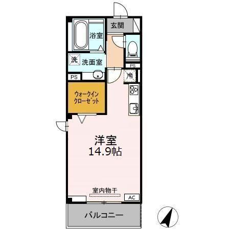Sky・ｅつげの木（305） 間取り図画像