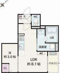 Jack mikawaanjohigashiⅠ（202） 間取り図画像