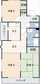 ＣＡＥＳＡＲ　ＰＡＲＫⅠ（102） 間取り図画像