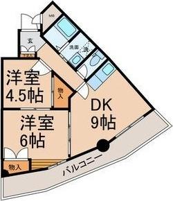 ジュネス保田３（306） 間取り図画像