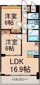 CASA　GRIGIO（グリージョ）（605） 間取り図画像