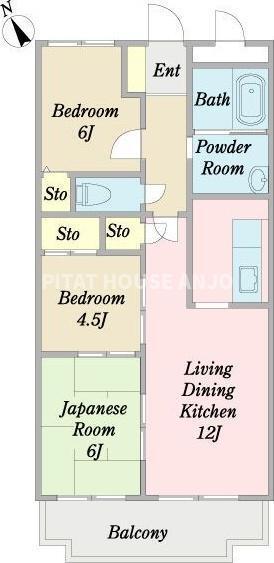 マンションソニア（207） 間取り図画像