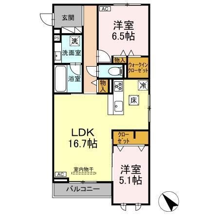 ノヴァーリス恵（103） 間取り図画像