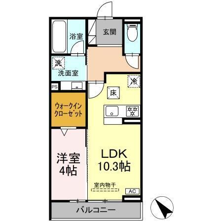 ノヴァーリス恵（102） 間取り図画像