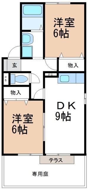 セジュールリベルテ（101） 間取り図画像