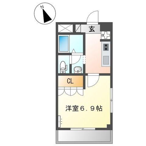 ドヌールⅣ天王（101） 間取り図画像