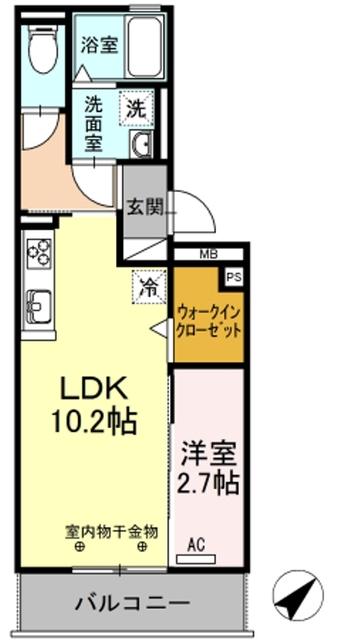 アンセム（205） 間取り図画像