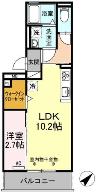 アンセム（106） 間取り図画像