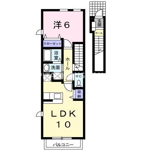 シンシア（203） 間取り図画像