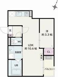 Jack kamishigeharaⅠ（301） 間取り図画像