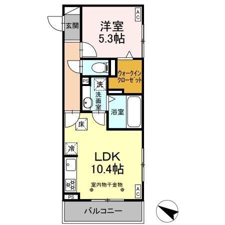 GRAND D-ROOM 刈谷下重原（101） 間取り図画像