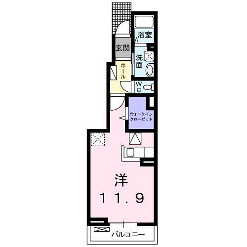 ボヌール錦城（102） 間取り図画像