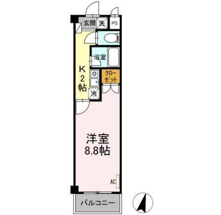 タイムD2（2108） 間取り図画像