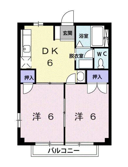 エステートＡ（203） 間取り図画像