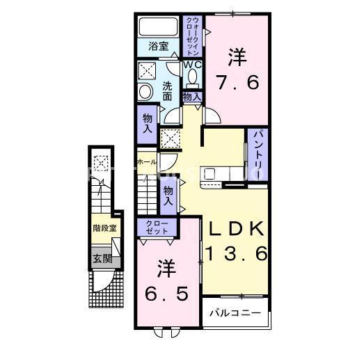 フィエルテ（203） 間取り図画像