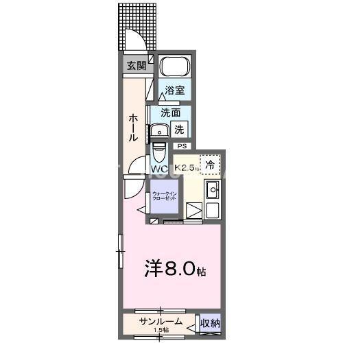 アイリス（106） 間取り図画像