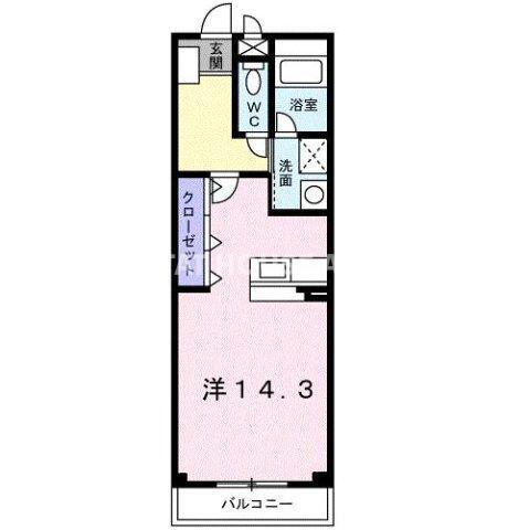 ブルーム（101） 間取り図画像