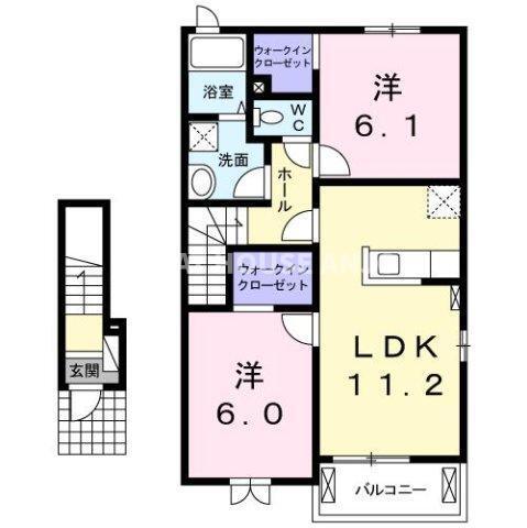 グランツ（203） 間取り図画像