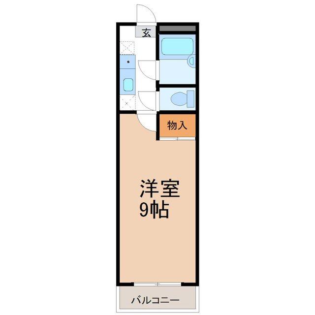パレス内藤 ２（101） 間取り図画像