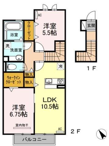 エクセルα（202） 間取り図画像