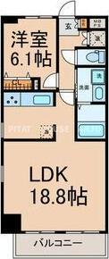 Casa　VERDE（1301） 間取り図画像