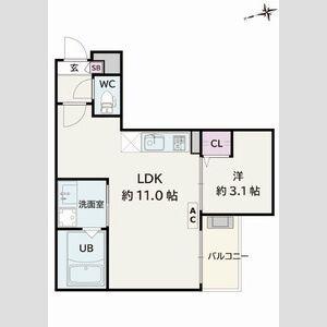 Jack shimmeiⅡ（103） 間取り図画像