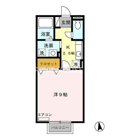グランシャリオ（203） 間取り図画像
