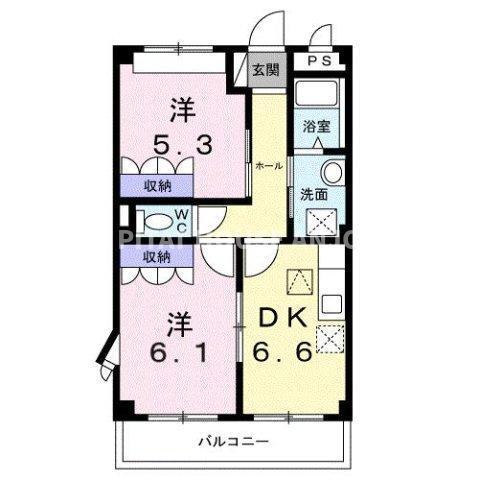 グレースＫ（202） 間取り図画像